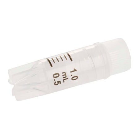 Celltreat 1ml CF Cryogenic Vial, Internal Thread, Self-Standing, Sterile, 100/Case 229913